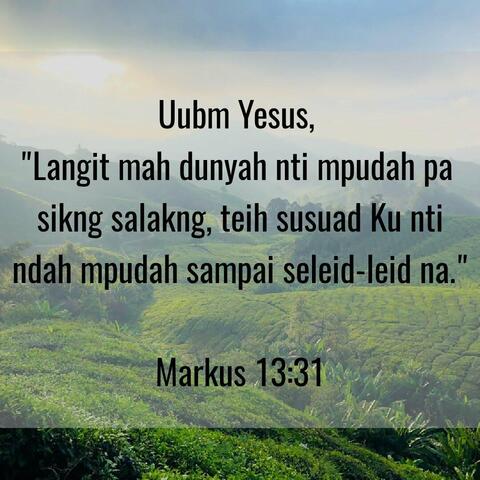 Markus 13:31
